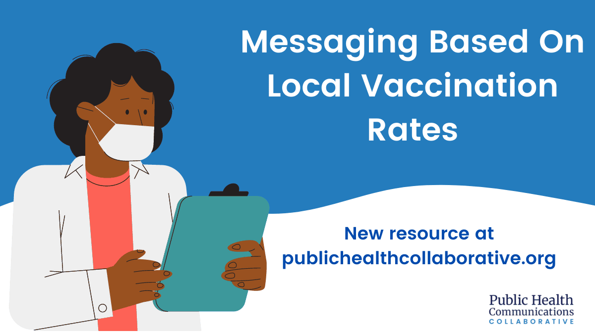 Read more about the article Graphic: Messaging Based On Local Vaccination Rates