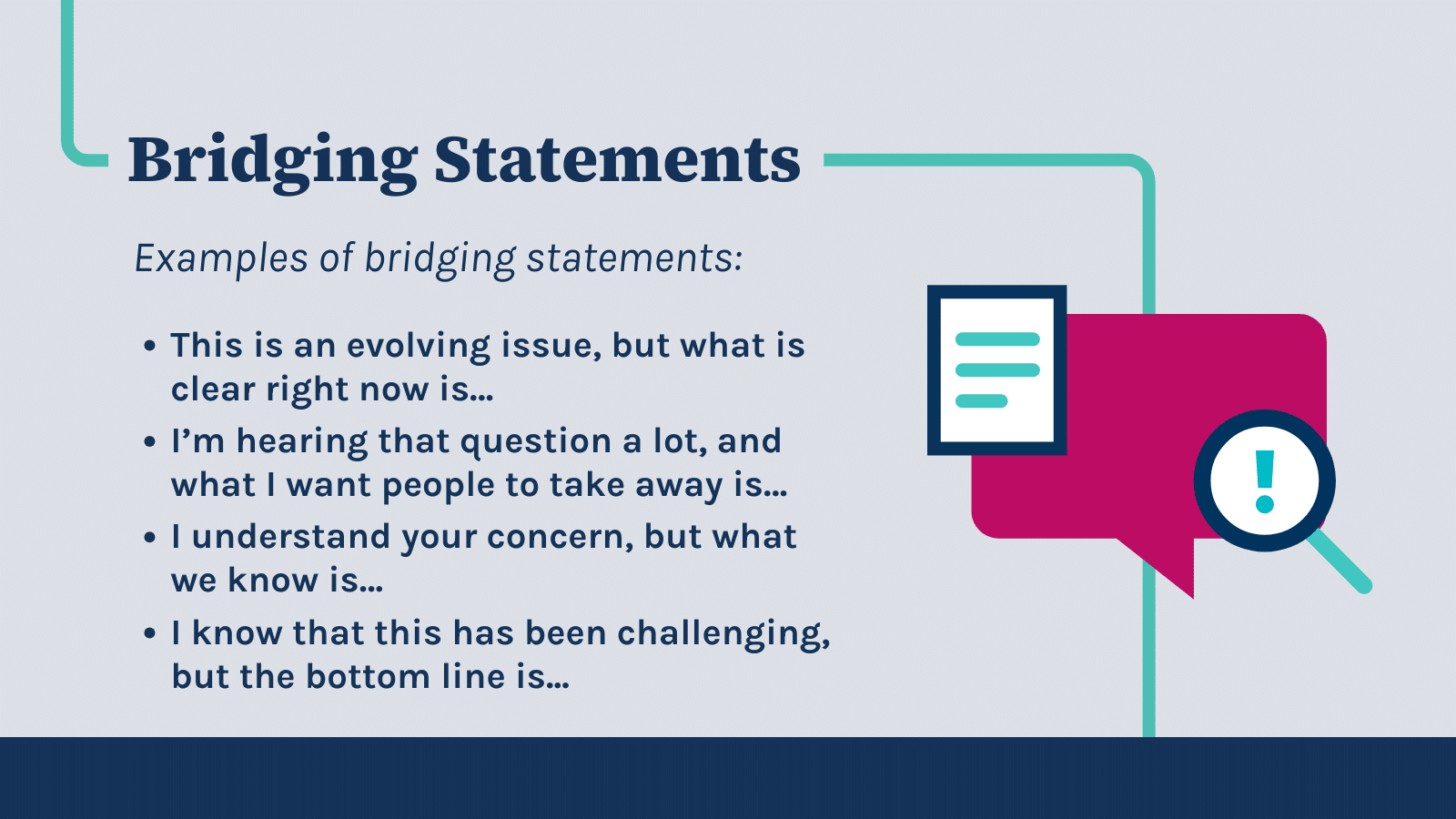 Read more about the article Building Bridging Statements